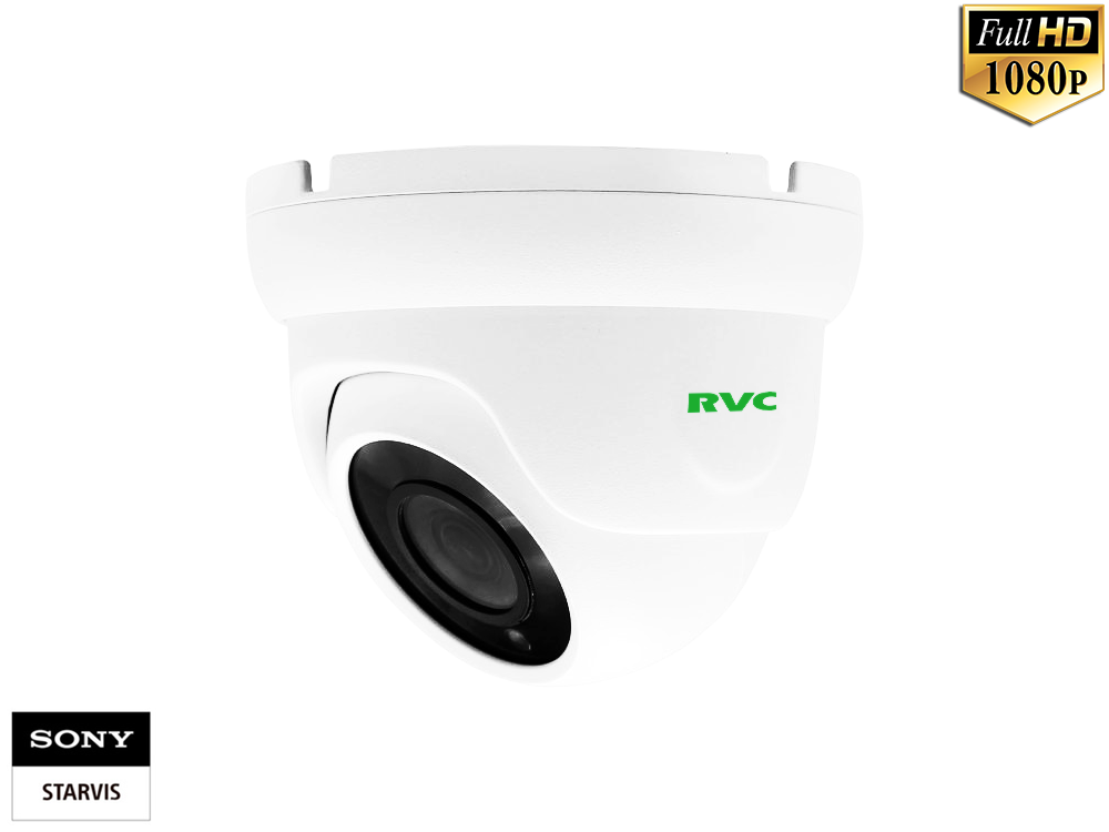 AHD/CVI/TVI/CVBS Купольная Фиксированная камера 1/2.8" SONY STARVIS 2MP