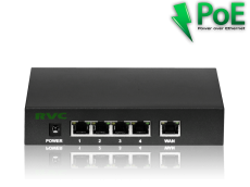 POE  4- 10/100 IEEE802.3af/at + 1  10/100