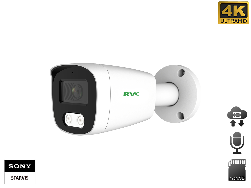 IP Уличная Фиксированная 4K камера 1/2.8" SONY STARVIS 8MP