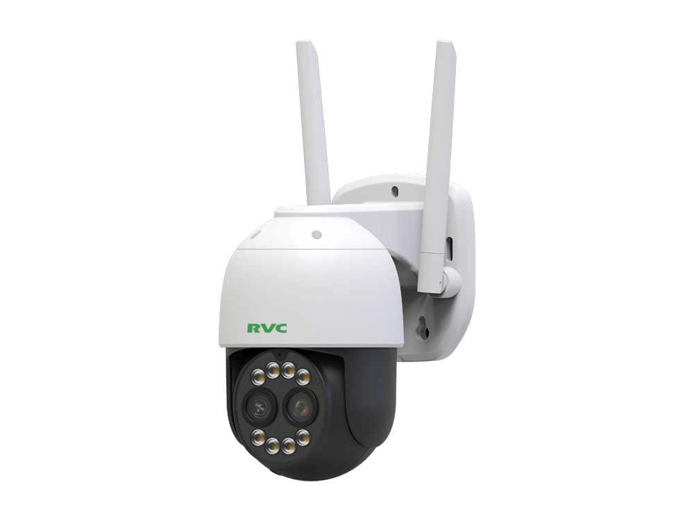 Wi-Fi Поворотная Уличная Dual-Lens IP камера 4MP