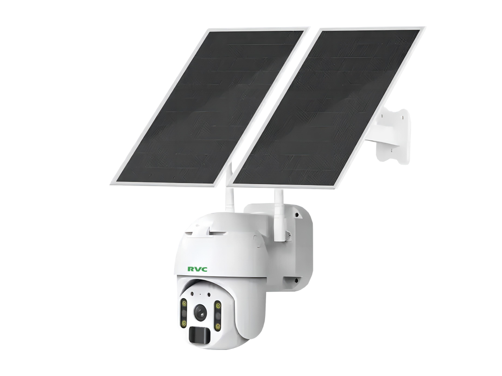 IP Уличная Поворотная Автономная 4G камера 2MP + солнечная панель