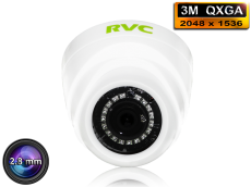 AHD/TVI   1/3" Aptina 3.1MP (2.8 mm)