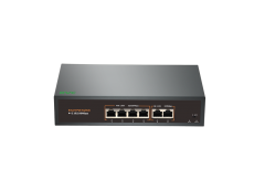 POE ���������� 4-�������� 10/100 IEEE802.3af/at + 2 �����10/100