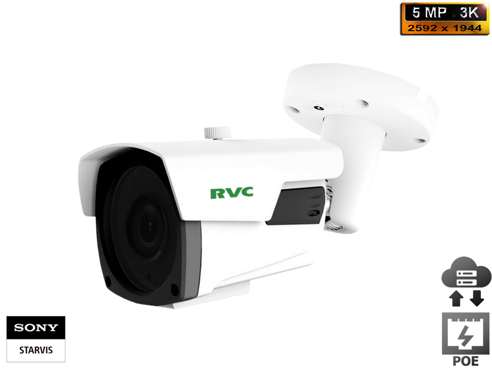 IP Уличная Вариофокальная камера 1/2.8" SONY STARVIS 5MP