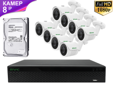  IP POE   8   1080P