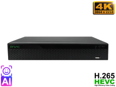 Цифровой гибридный 4K видеорегистратор 4-AHD 8MP / 16-IP 8MP H.265