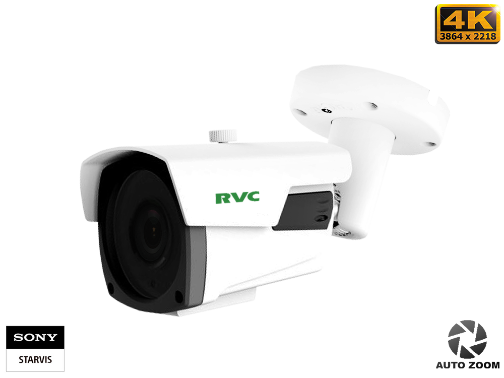 AHD/CVI/TVI/CVBS Уличная Моторизированная 4K камера 1/2.8" SONY STARVIS 8MP