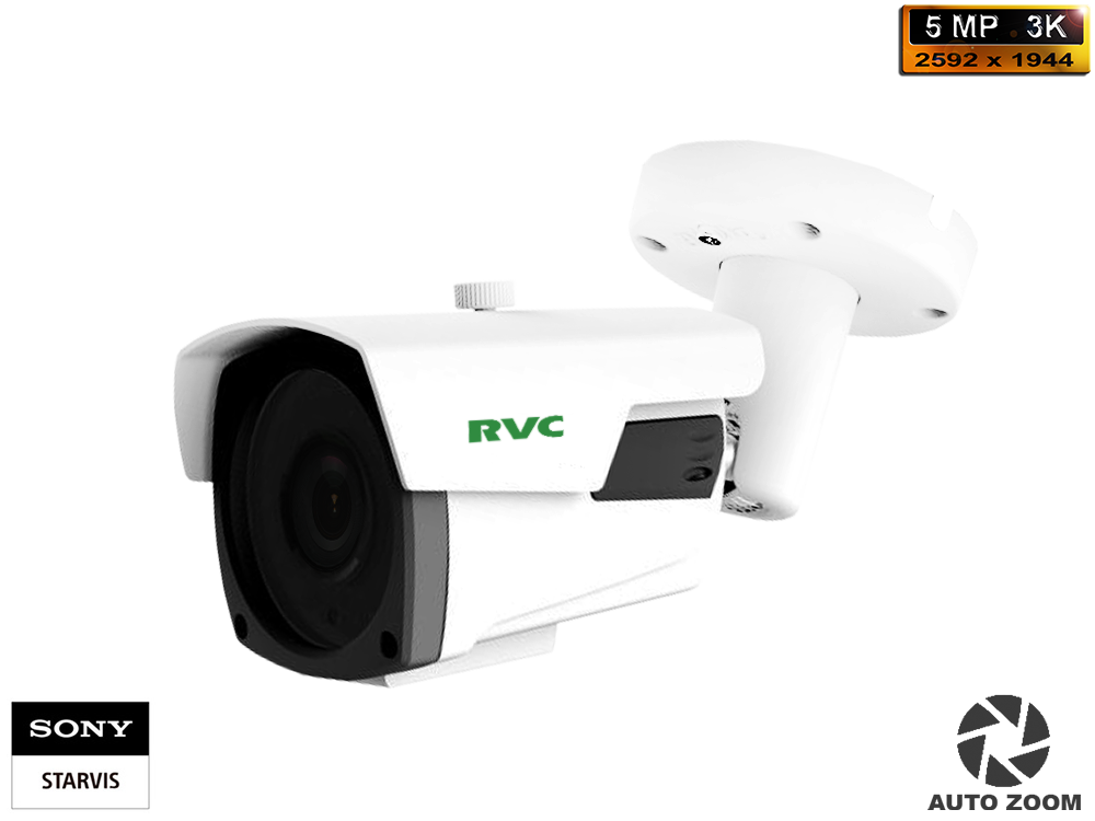 AHD/CVI/TVI/CVBS Уличная Моторизированная камера 1/2.8" SONY STARVIS 5MP