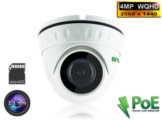 IP    1/3" OV 4MP 2.8  (POE+SD)