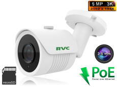 IP    1/2.7" OV 5MP 2.8  (POE+SD)