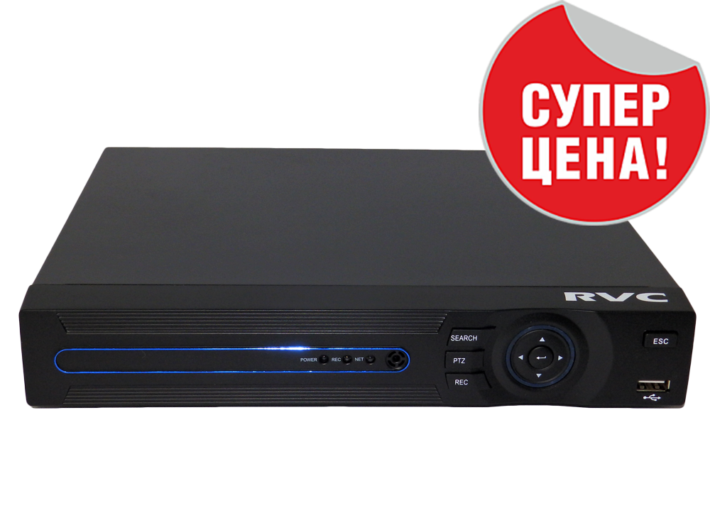 4-х канальный IP видеорегистратор H.264 (NVR)